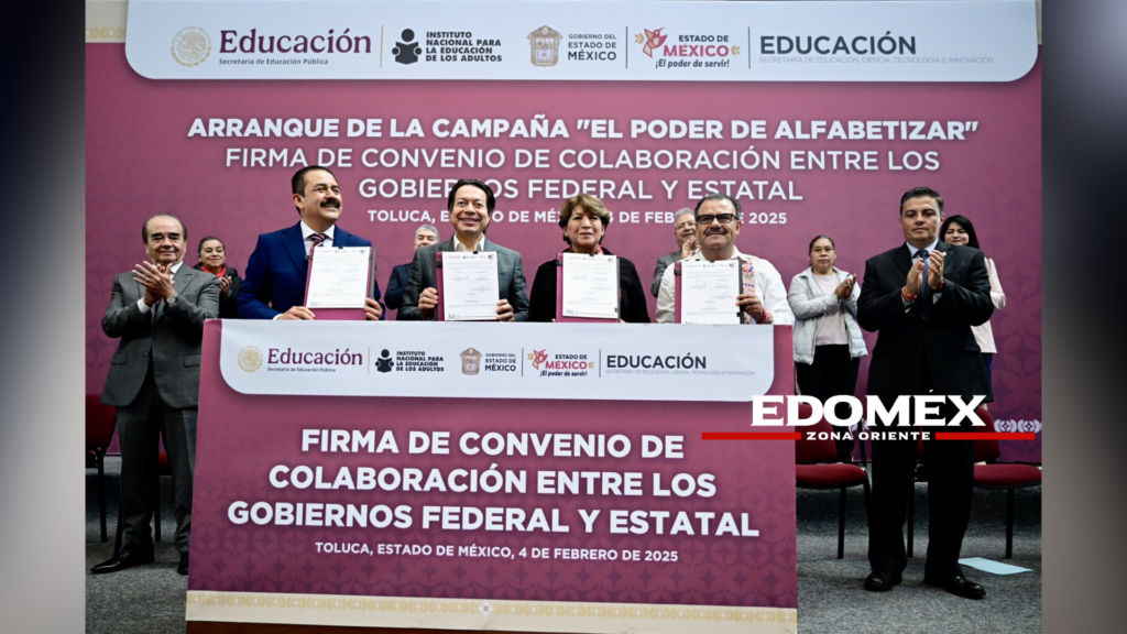 GOBIERNO DE DELFINA GÓMEZ Y SEP DE MARIO DELGADO FIRMAN CONVENIO PARA ...