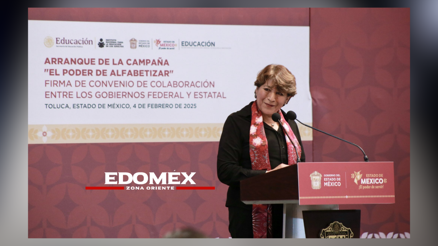 GOBIERNO DE DELFINA GÓMEZ Y SEP DE MARIO DELGADO FIRMAN CONVENIO PARA ...