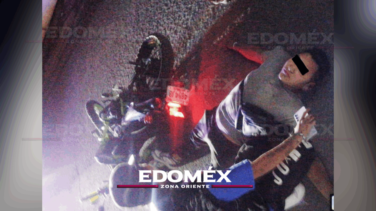 DETENIDO JOVEN MOTOCICLISTA QUE ATROPELLÓ A TRES MUJERES EN UNIDAD FOVISSSTE