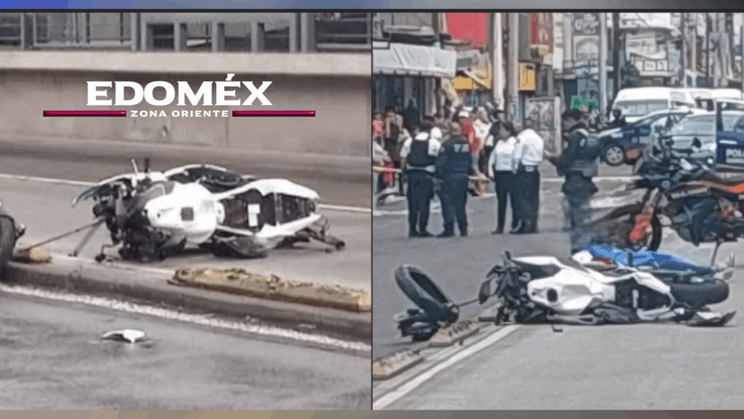 CHOQUE ENTRE MOTOCICLETAS DEJA UN MUERTO Y DOS HERIDOS GRAVES EN ...
