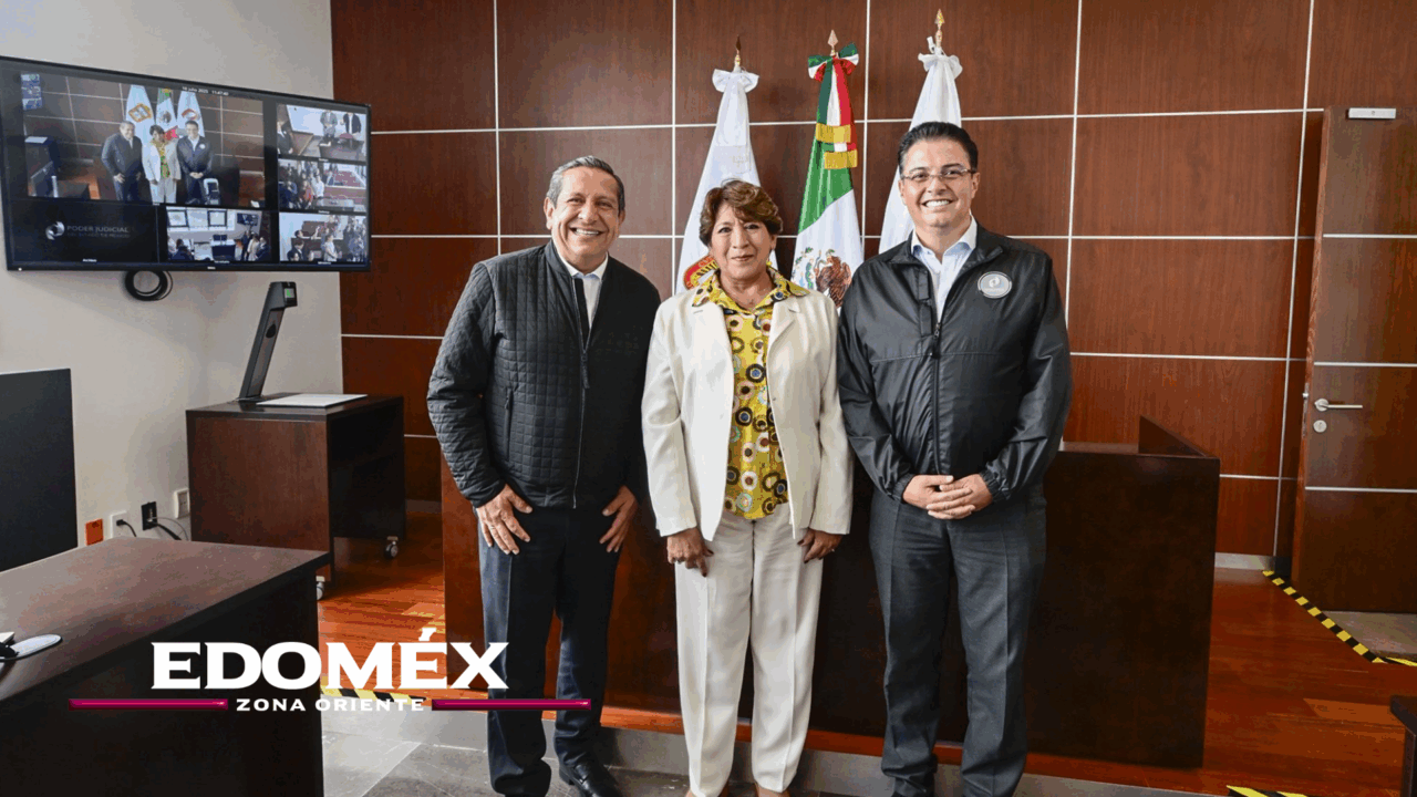 DELFINA GÓMEZ RECONOCE AL PODER JUDICIAL MEXIQUENSE POR PROMOVER JUSTICIA INCLUYENTE