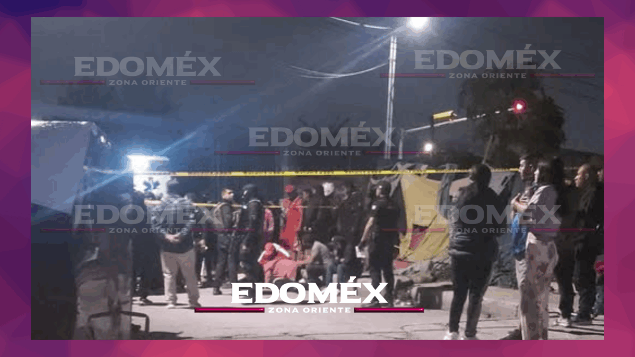 ASESINAN A JOVEN FRENTE A TERMINAL DEL MEXIBÚS EN CHIMALHUACÁN