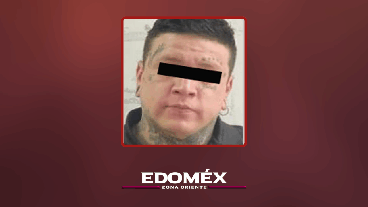 DETENIDO HOMBRE ARMADO EN ECATEPEC; AMENAZABA A UNA MUJER CON UNA PISTOLA