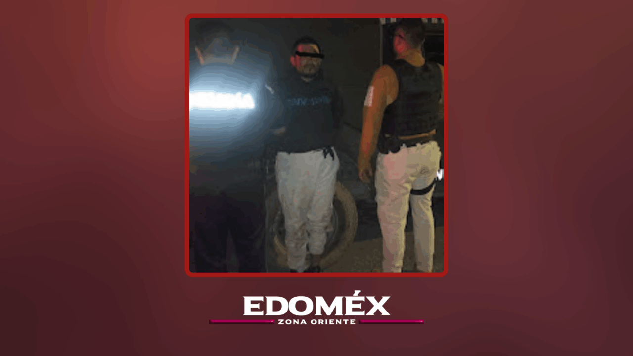 DETIENEN EN TEOTIHUACÁN A “EL PANTERA” CON ARMAS Y UNA BOMBA CASERA