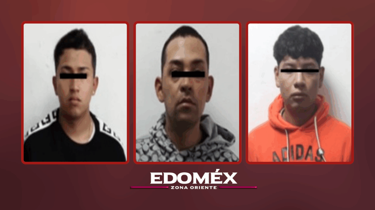 DETIENEN A TRES SUJETOS Y RECUPERAN DOS MOTOCICLETAS ROBADAS EN NEZAHUALCÓYOTL