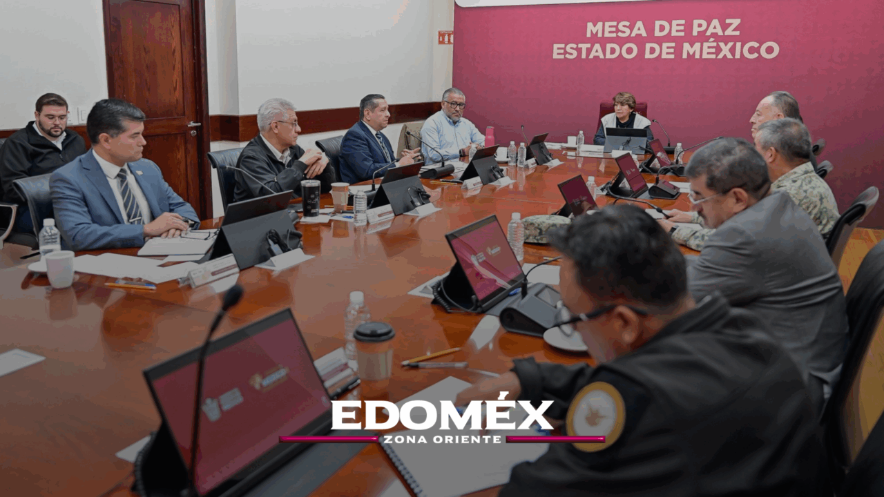 DELFINA GÓMEZ RESALTA AVANCE EN SEGURIDAD: BAJAN 41.2% LOS HOMICIDIOS EN EL EDOMÉX