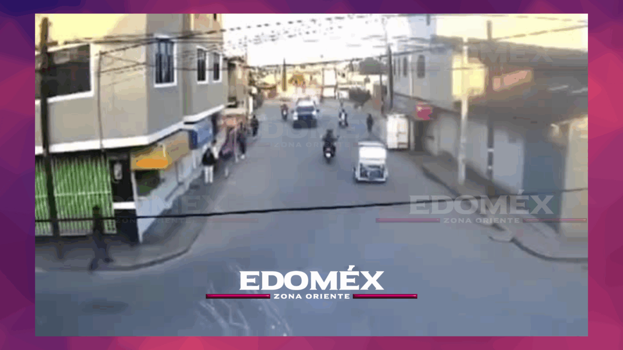 POLICÍAS DE CHIMALHUACÁN ATROPELLAN A MADRE E HIJA Y ABANDONAN EL LUGAR