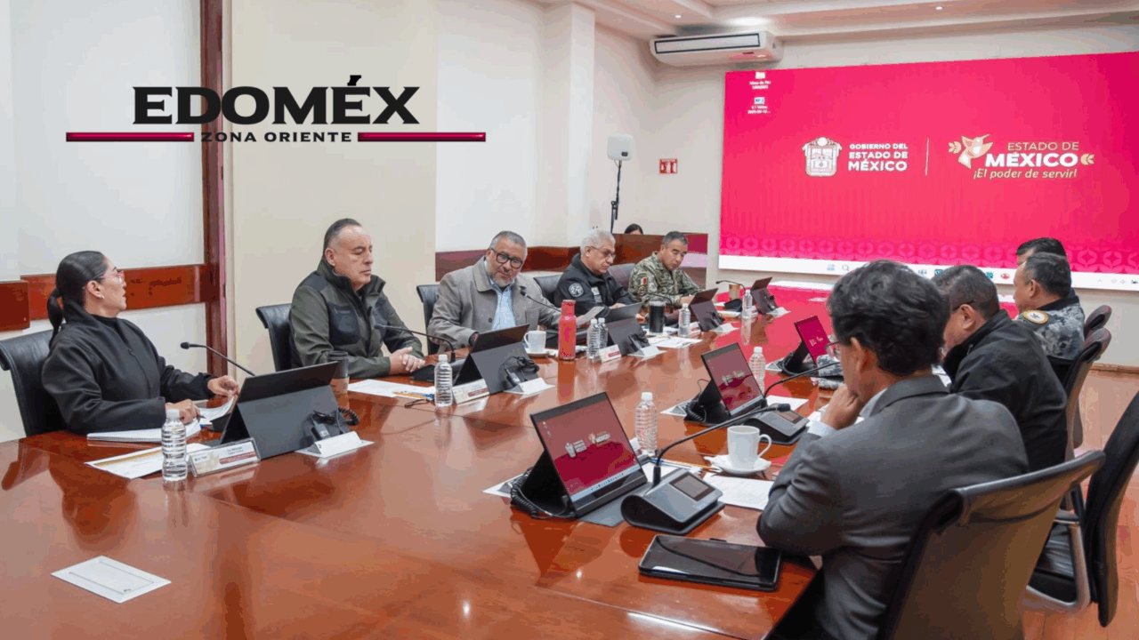 HORACIO DUARTE PRESIDE MESA DE PAZ PARA REFORZAR SEGURIDAD EN EL EDOMÉX