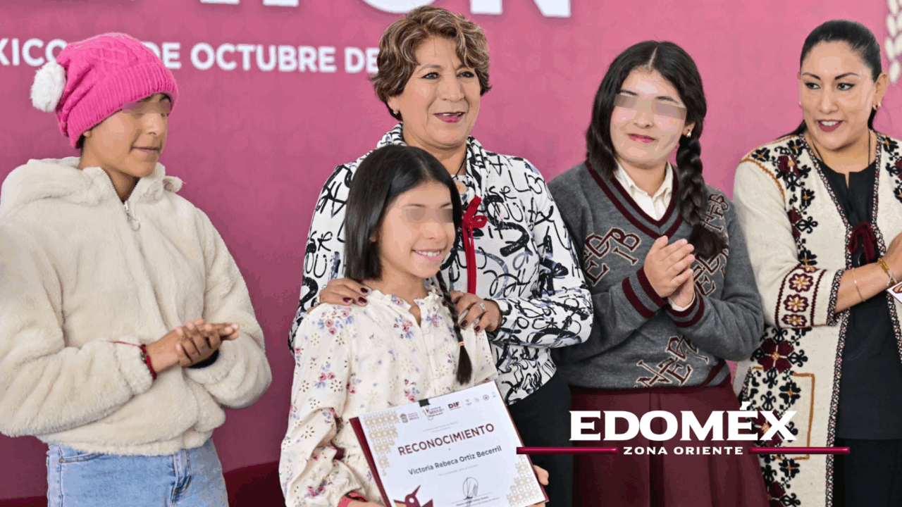 DELFINA GÓMEZ RECONOCE SOLIDARIDAD DEL PUEBLO MEXIQUENSE EN EL “TRENZATÓN 2025”