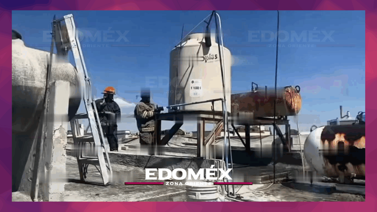 EVACUAN CENTRO DE ZUMPANGO POR FUGA DE GAS LP EN RESTAURANTE