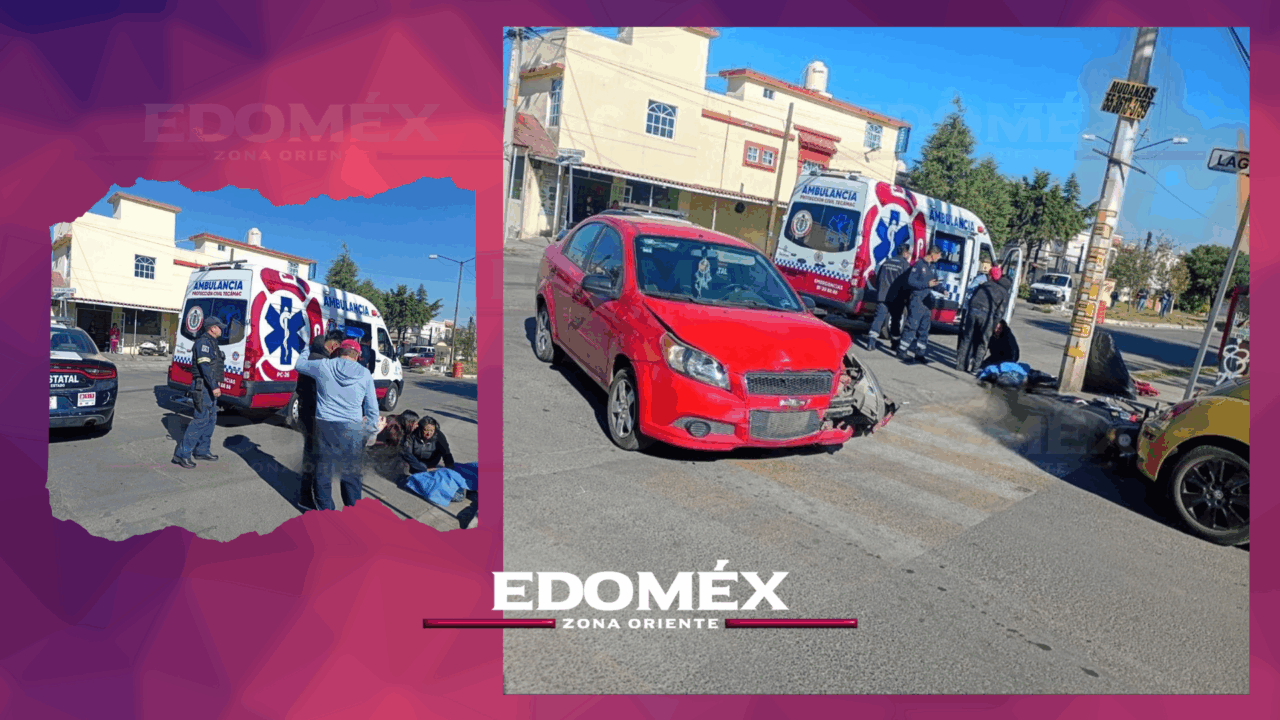 MUERE ADOLESCENTE TRAS CHOCAR EN MOTOCICLETA EN URBI VILLAS DEL CAMPO, TECÁMAC