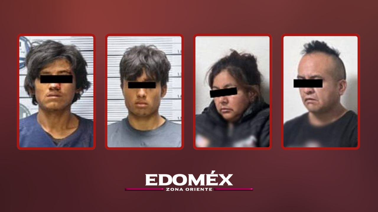 AL TAMBO CÉLULA DELICTIVA QUE OPERABA EN CHIMALHUACÁN; HAY UN JOVEN DE 18 AÑOS DETENIDO