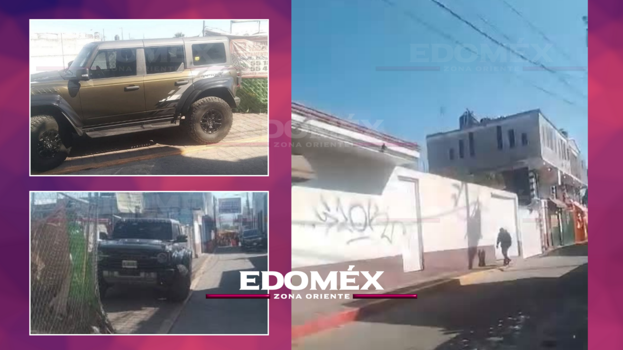 DENUNCIAN TRATO PREFERENCIAL A CAMIONETA DEL AYUNTAMIENTO EN CHICOLOAPAN