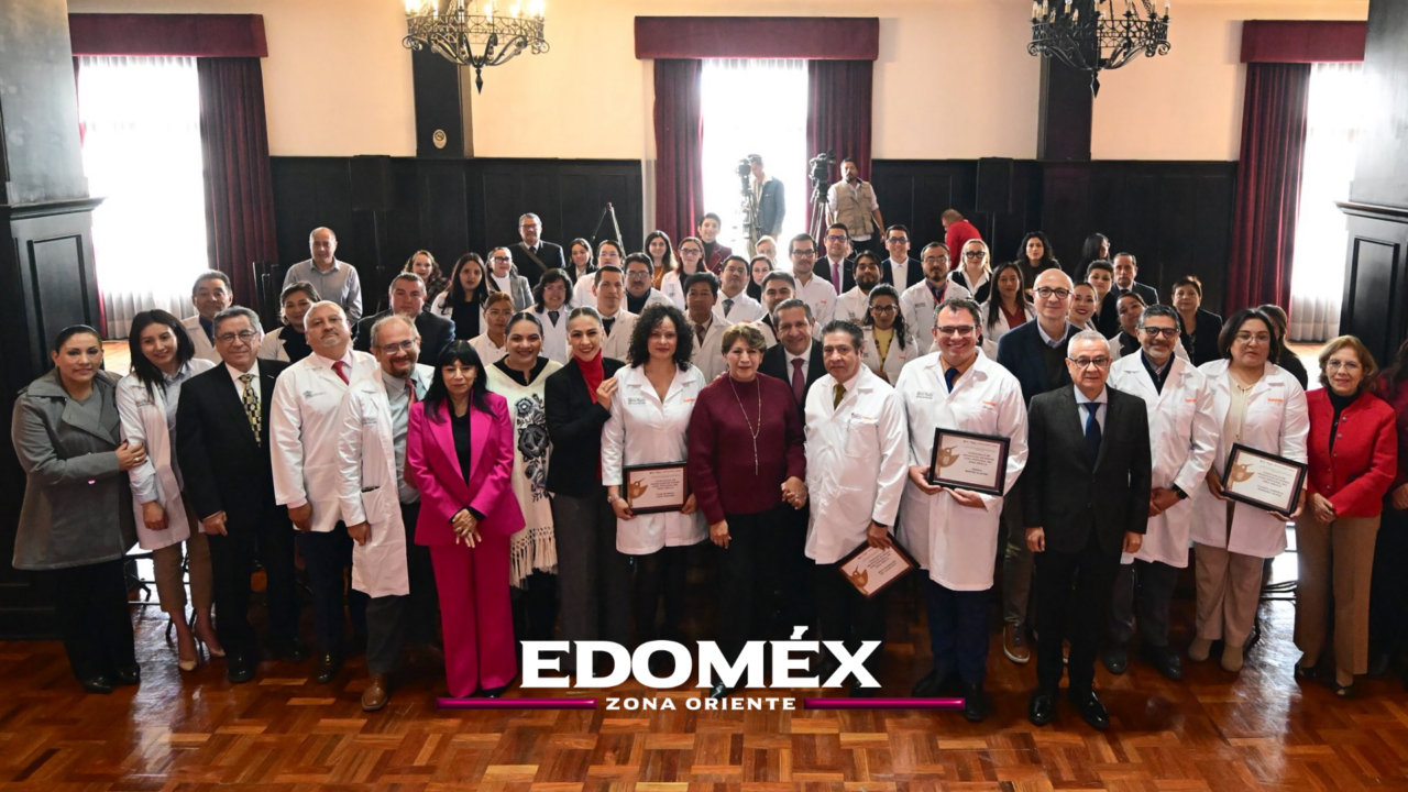 DELFINA GÓMEZ RECONOCE AL PERSONAL MÉDICO DEL ISSEMYM Y FORTALECE LA SEGURIDAD SOCIAL EN EL EDOMÉX