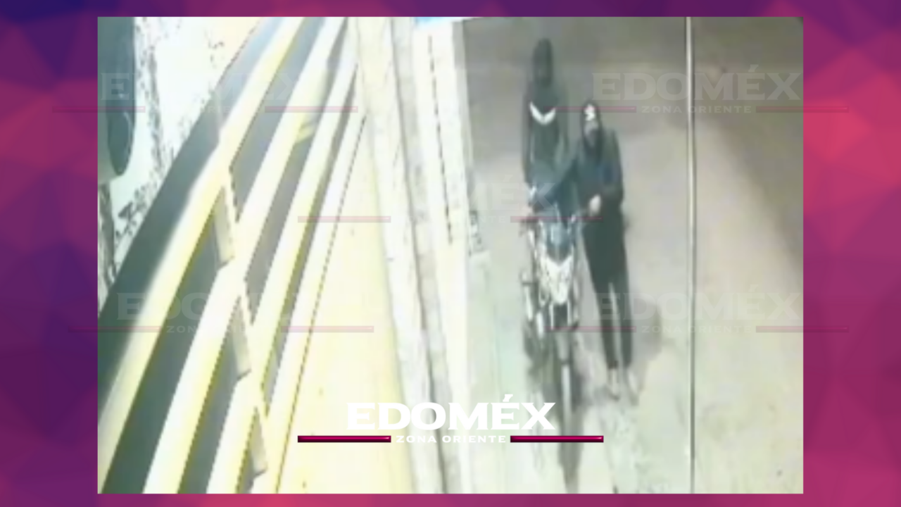 CAPTAN ROBO DE MOTOCICLETA EN FOVI LAS BOMBAS, ECATEPEC