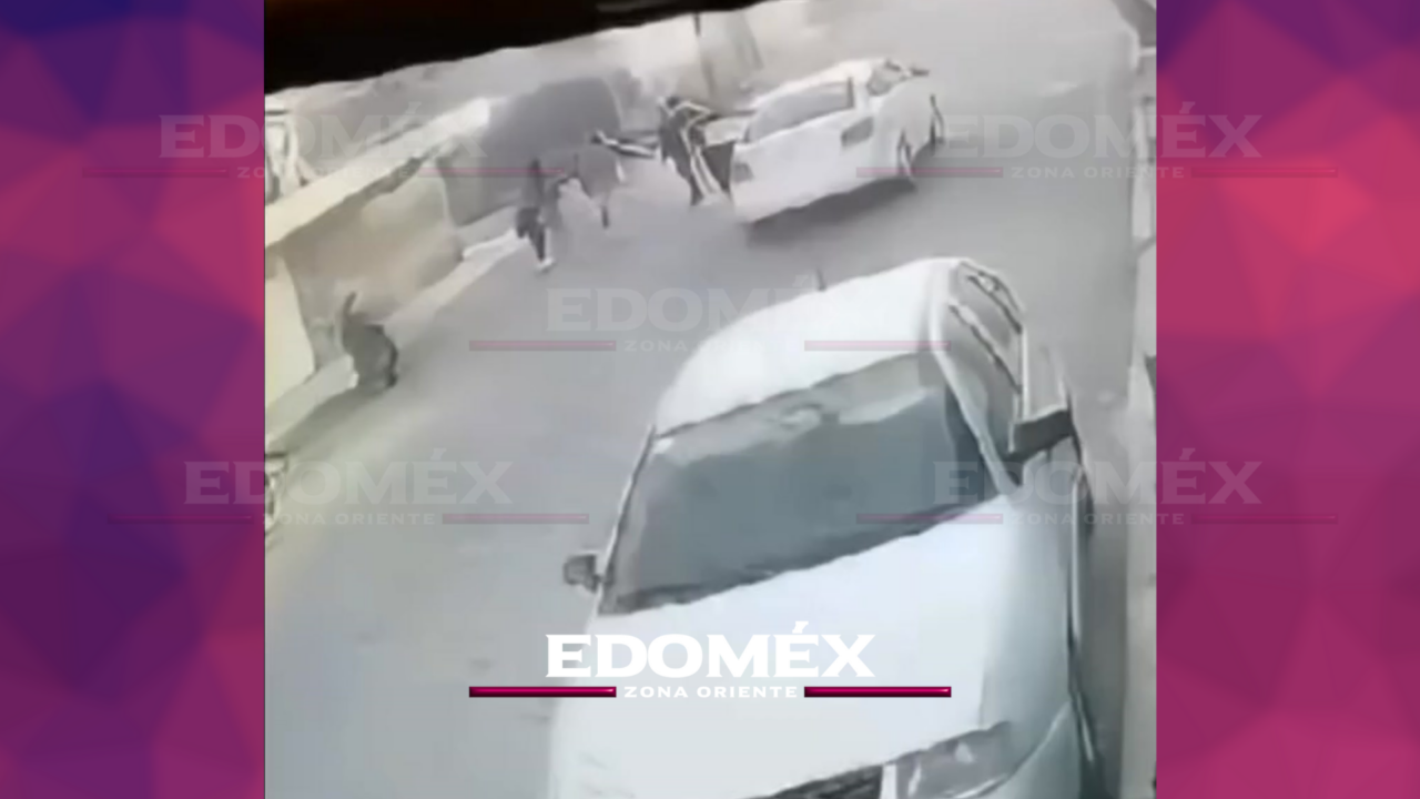 INDIGNACIÓN EN VALLE DE CHALCO: MAESTRA AGREDE A MADRE E HIJO EN LA VÍA PÚBLICA