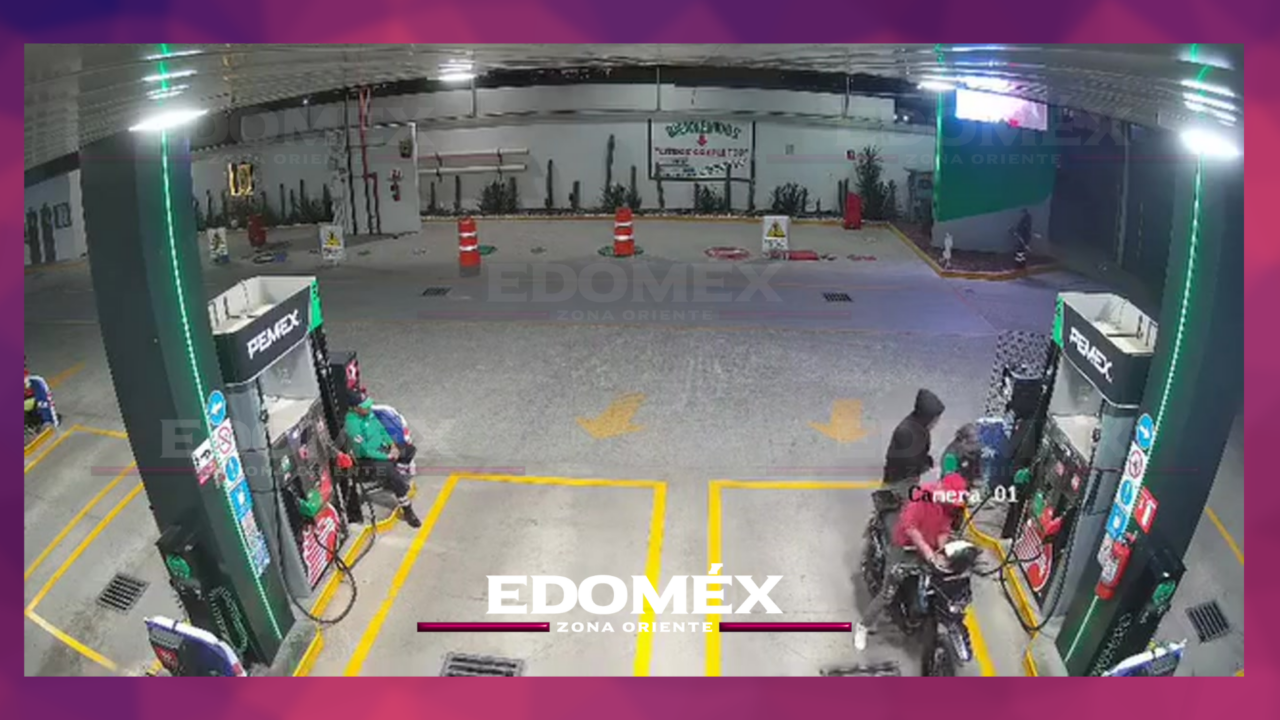 ASALTO EN GASOLINERA DEL LIBRAMIENTO EN REYES ACOZAC