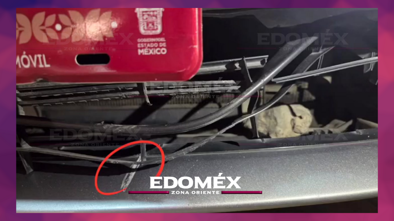 ALERTA VIAL: ARROJAN PIEDRA EN LA PEÑÓN–TEXCOCO