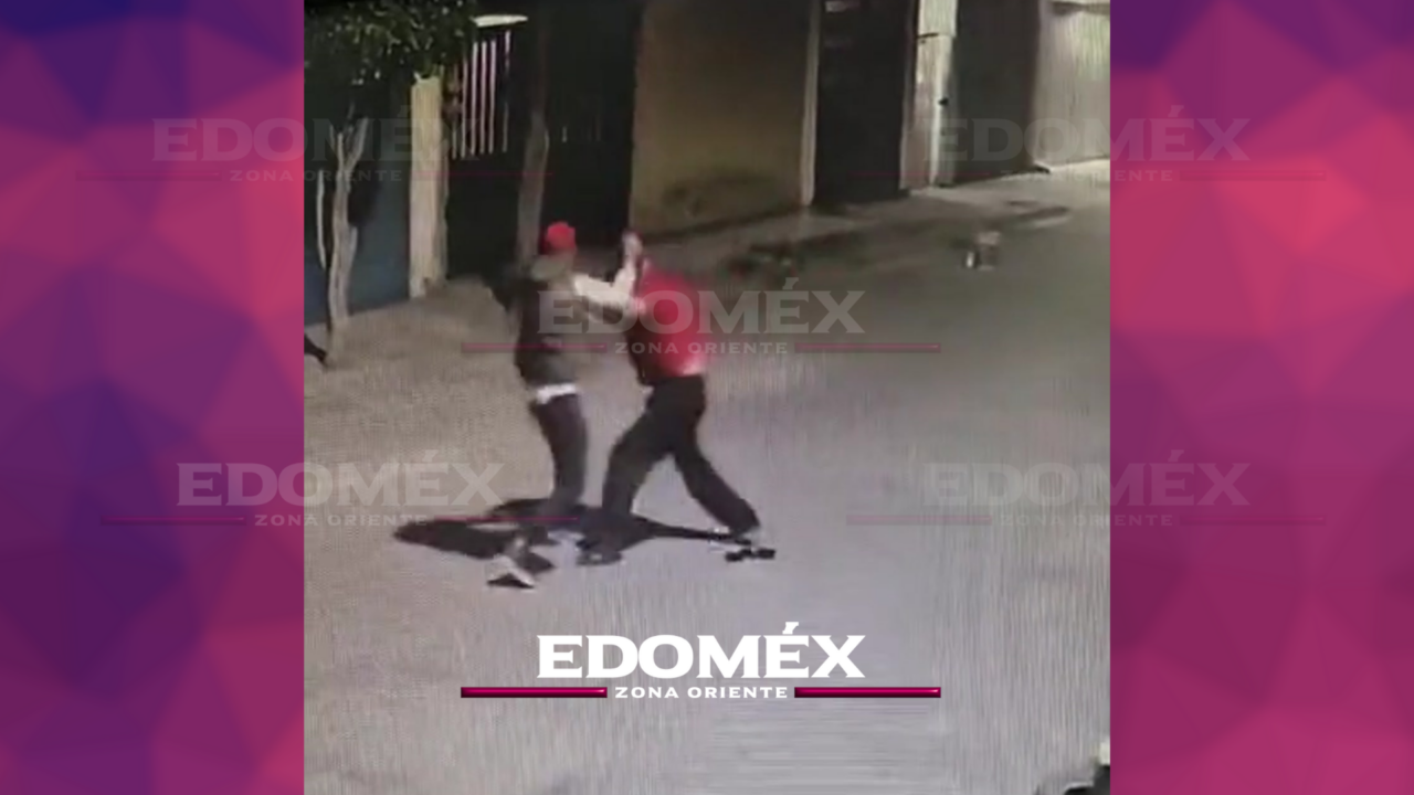 CÁMARA CAPTA INTENTO DE ASALTO A TAXISTA EN ECATEPEC