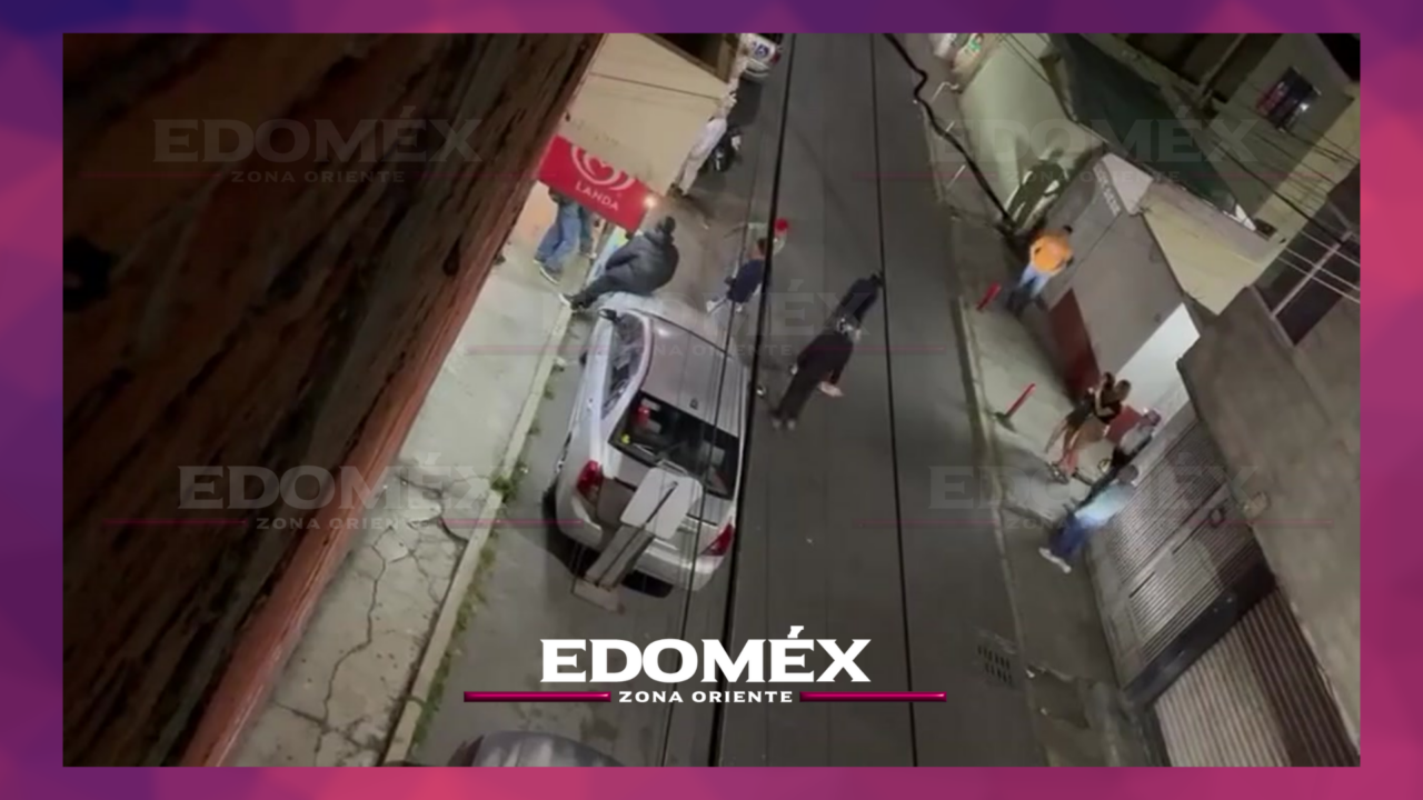 REPORTAN RIÑA EN PLENO CENTRO DE CHALCO