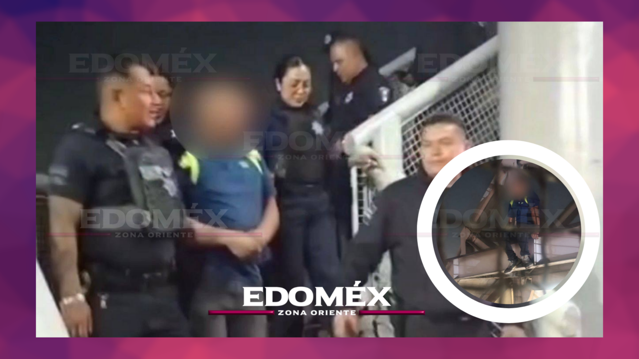 MUNICIPALES DE ECATEPEC EVITAN QUE ADOLESCENTE ATENTE CONTRA SU VIDA