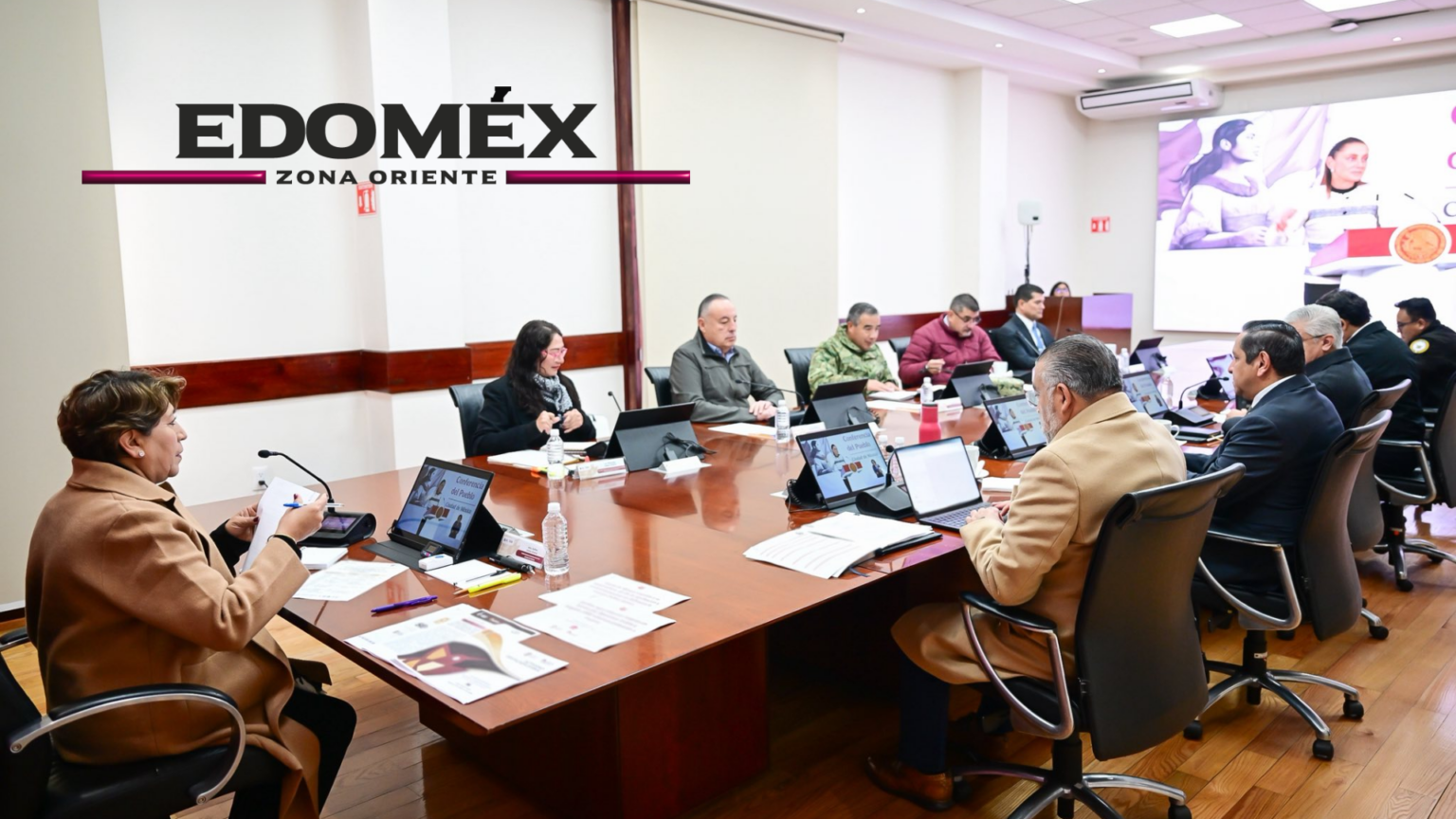 DELFINA GÓMEZ REAFIRMA COORDINACIÓN POR LA PAZ Y EL BIENESTAR EN EL ...