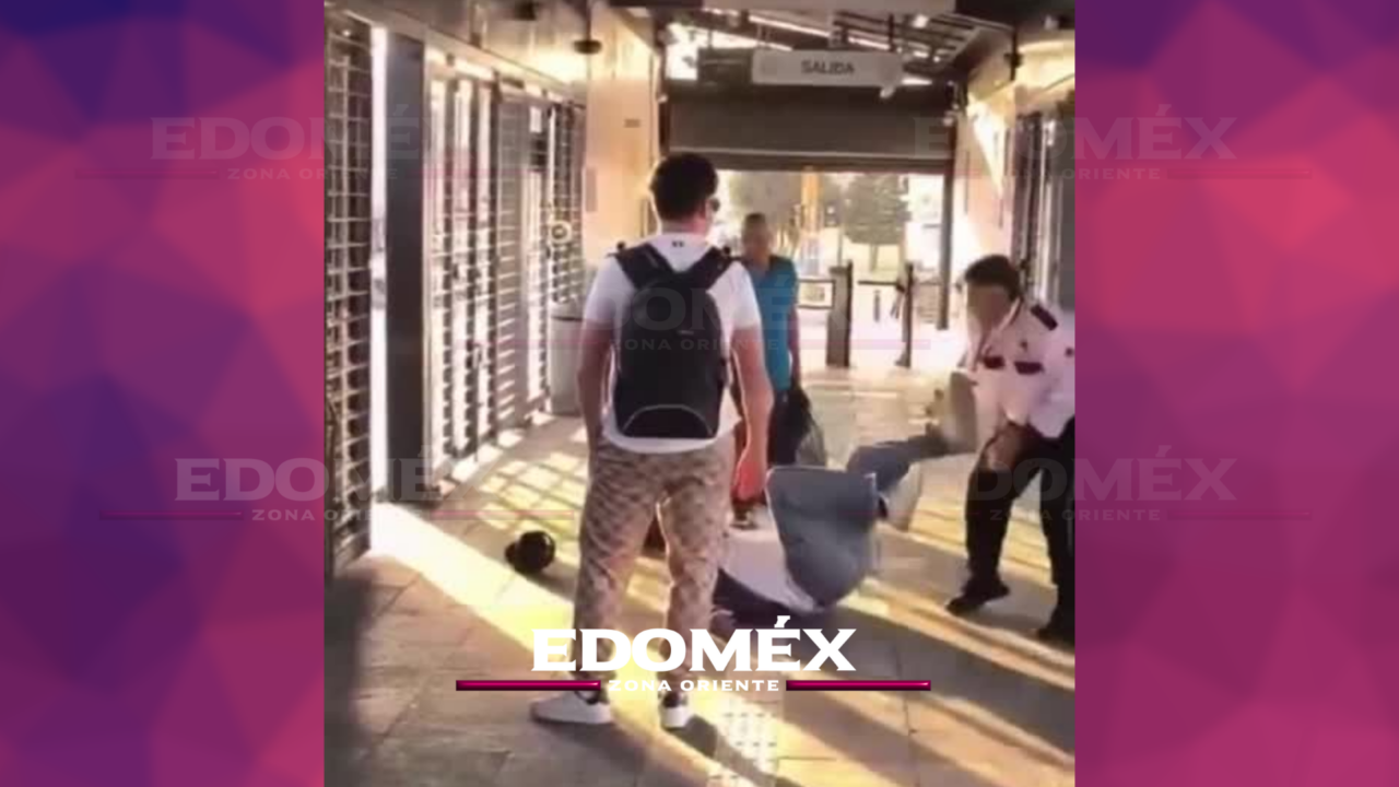 DENUNCIAN AGRESIÓN DE GUARDIA A ADULTO MAYOR EN MEXIBÚS L4