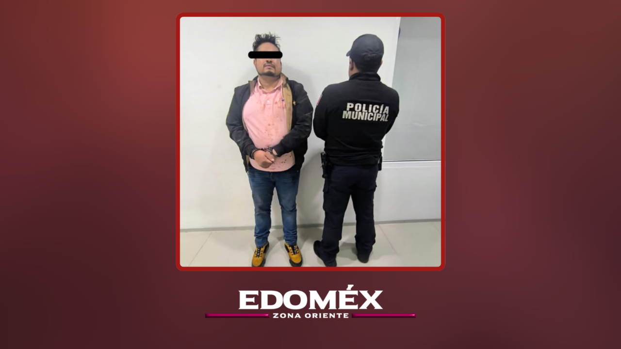 DETIENEN A HOMBRE POR PRESUNTA AGRESIÓN A SU FAMILIA EN TULTITLÁN