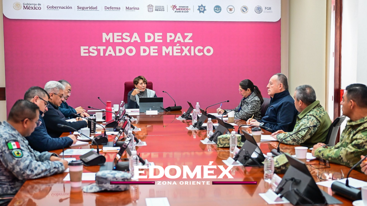 DELFINA GÓMEZ RECONOCE AL EJÉRCITO Y FUERZA AÉREA EN LA MESA DE PAZ