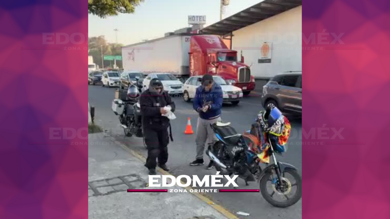 MONITOR VIAL AUXILIA A CONDUCTOR TRAS PERCANCE EN ECATEPEC