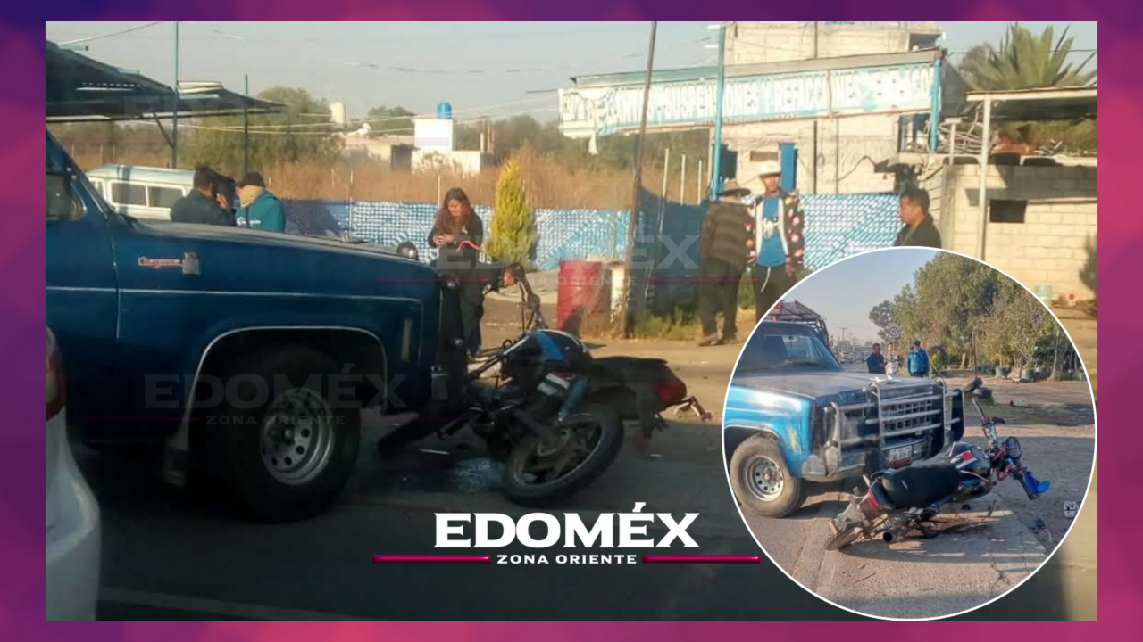 SOLICITAN A FAMILIARES DE MOTOCICLISTA TRAS PERCANCE CAMINO A SAN SIMÓN