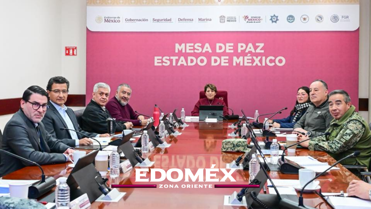 DELFINA GÓMEZ FORTALECE LA TOMA DE DECISIONES CON DATOS DEL INEGI EN LA MESA DE PAZ