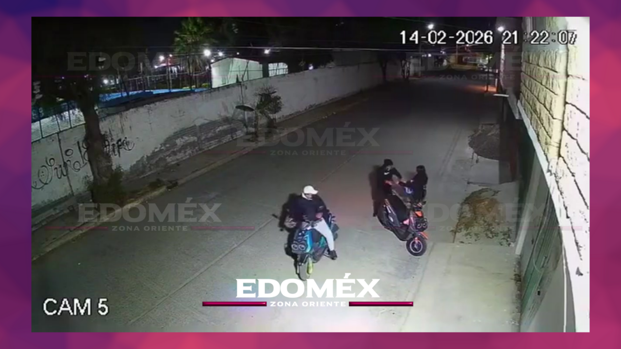 DESPOJAN A JOVEN DE SU MOTOCICLETA EN SAN MIGUEL XICO, VALLE DE CHALCO
