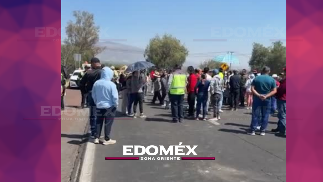 BLOQUEO EN LA MÉXICO–PIRÁMIDES EN TEOTIHUACÁN