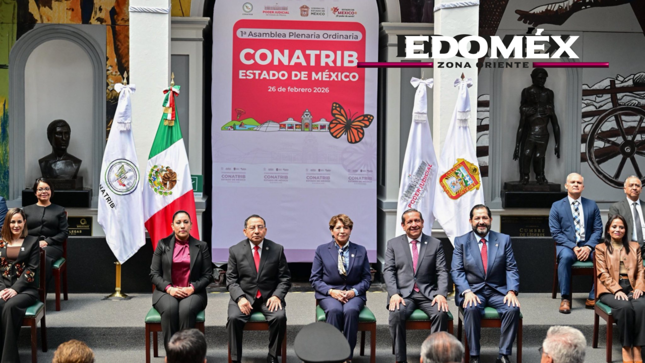 DELFINA GÓMEZ DESTACA AL EDOMÉX COMO SEDE DE LA CONATRIB 2026
